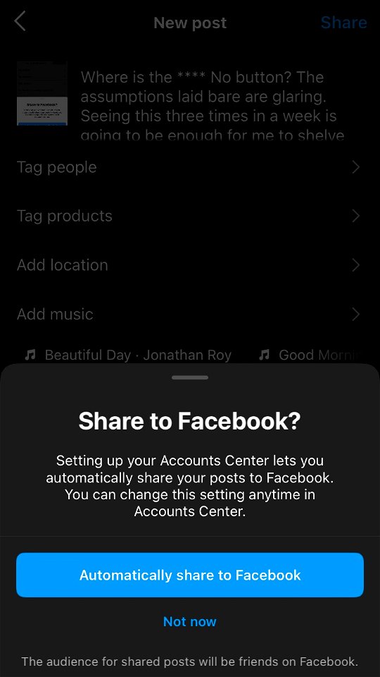 Instagram is Pushing Me Out the Door