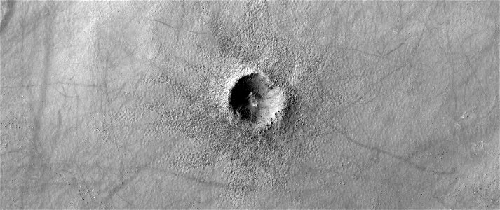 A Small Mid-Latitude Crater photo