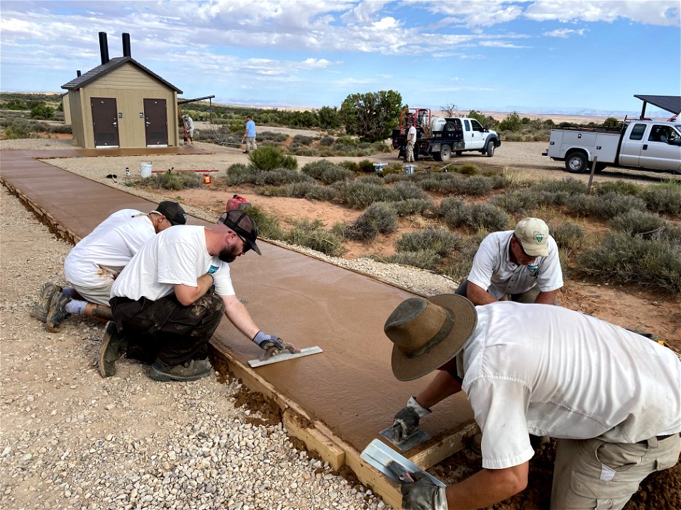 Recreation Maintenance Team completes Horsethief Campground Improvements