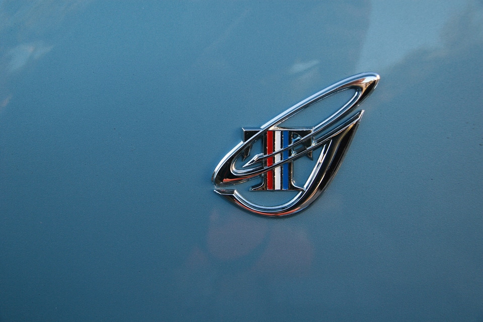 Emblem classic car design