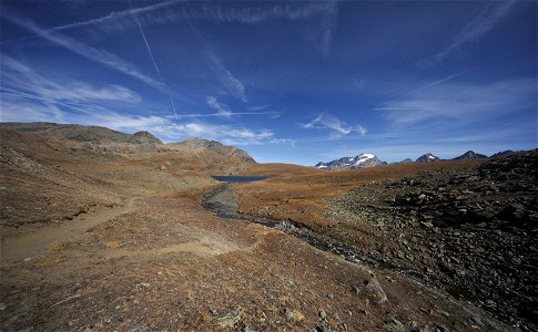 Mountain scene (Nivolet plan) photo