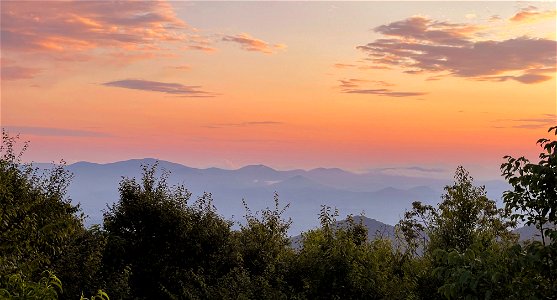 Day 225 - Sunset from Brasstown Bald
