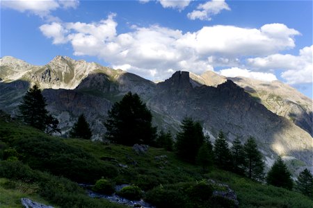 Mountain scene