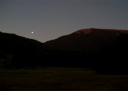Piano Visitone, Pollino by night