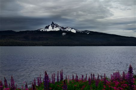 Mt Thielsen, Oregon photo