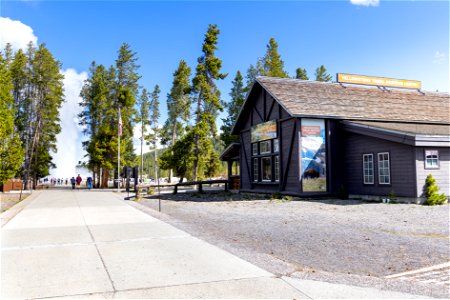 Yellowstone Tribal Heritage Center and Old Faithful Eruption