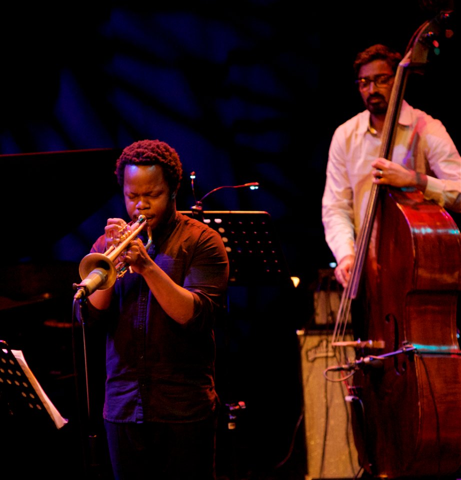 Ambrose Akinmusire Quartet 11 november 2017 Lantaren Venster Rotterdam - Ambrose Akinmusire & Harish Raghavan