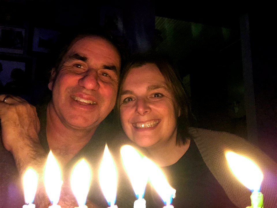 Alan and Cori Hanukkah Selfie 6 of 8