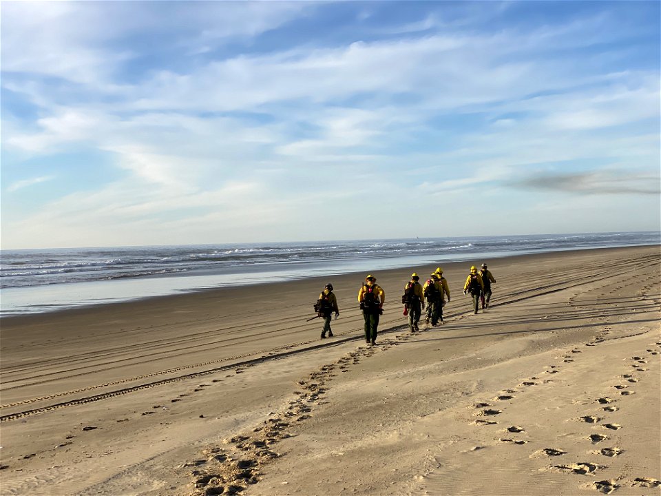 Tahkenitch Beach Prescribed Burn 02.25.2022