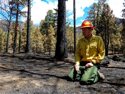 Burned Area Emergency Response media briefing photo