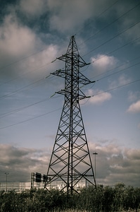 Power lines wires electricity photo