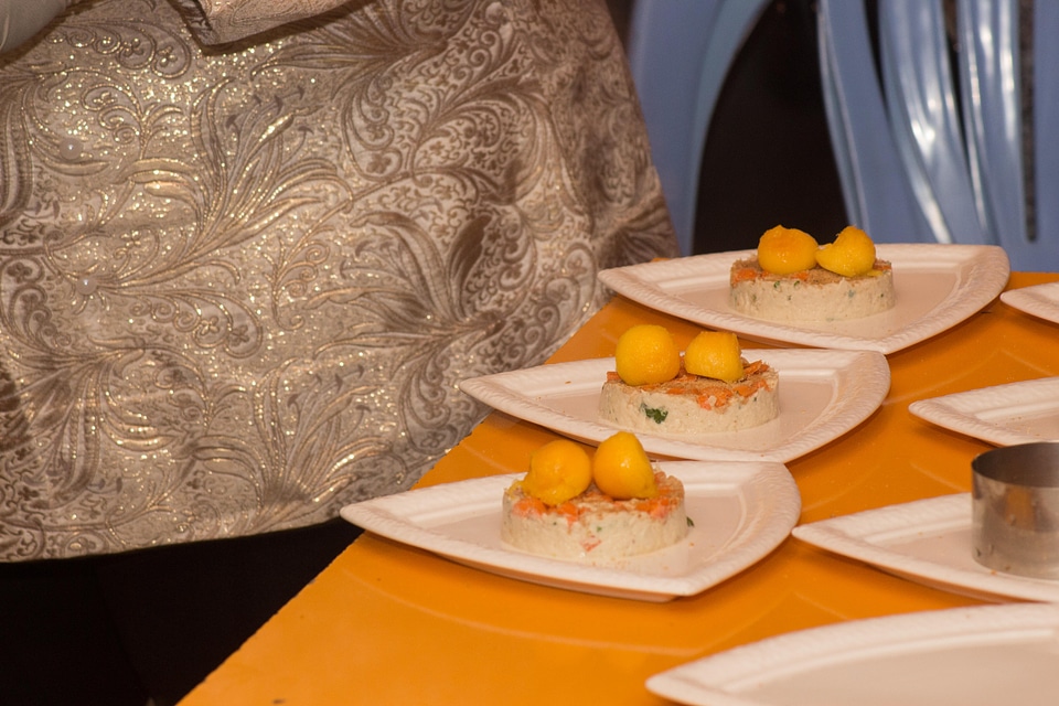 Food mango appetizer