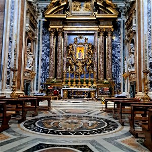 Chapel Built by Michelangelo St. Mary Major Rome Italy