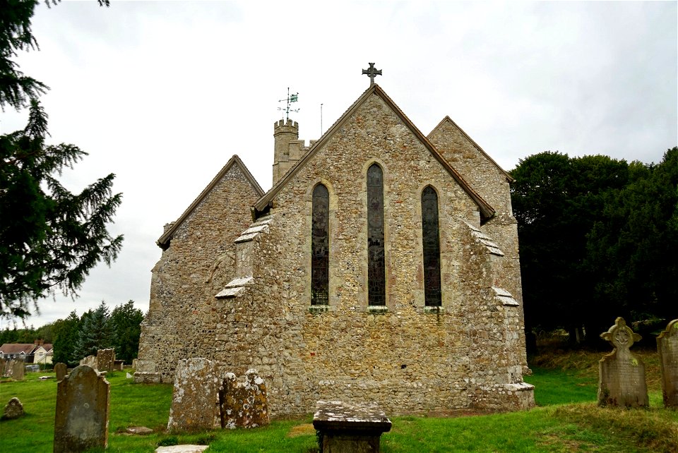 HARRIETSAM TQ 85 SE 4/8 Church of St. John 26.4.68. The Baptist GV I Parish church. Late C11 or C12, C13, C14 and C15. Ragstone, with plain tile roof. West tower, nave, south aisle, south porch, south chapel, chancel, 2 stages of a north tower (converted,