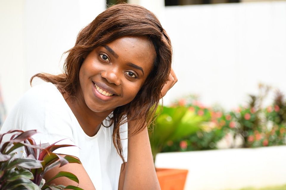 People woman smile