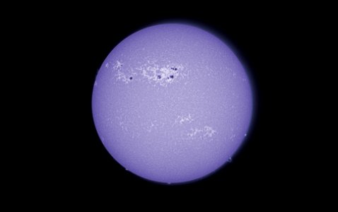 Sun in Calcium-K on 4-22-22 photo