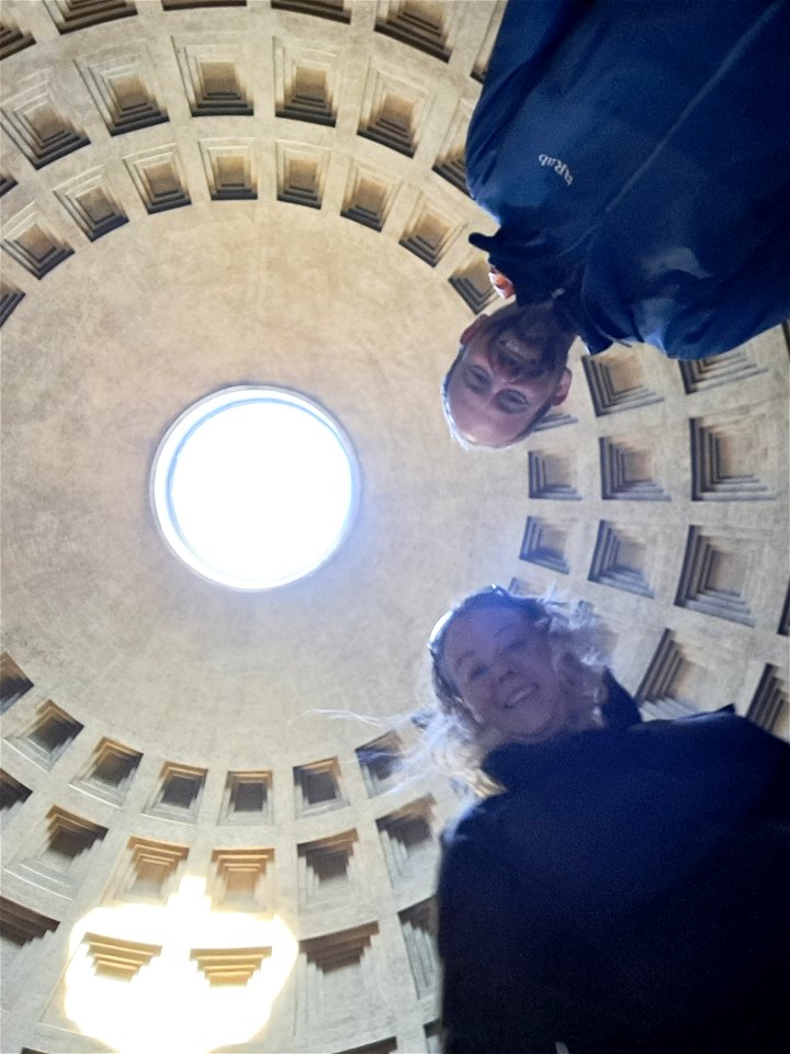 Selfie Attempt Pantheon Rome Italy