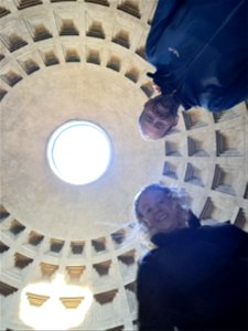 Selfie Attempt Pantheon Rome Italy