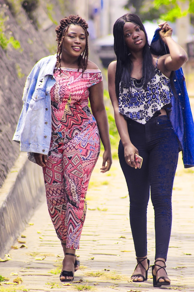 Women fashion walk