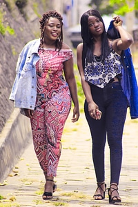 Women fashion walk