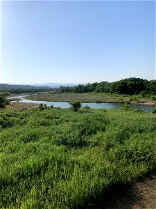 Tama River in Akishima-shi