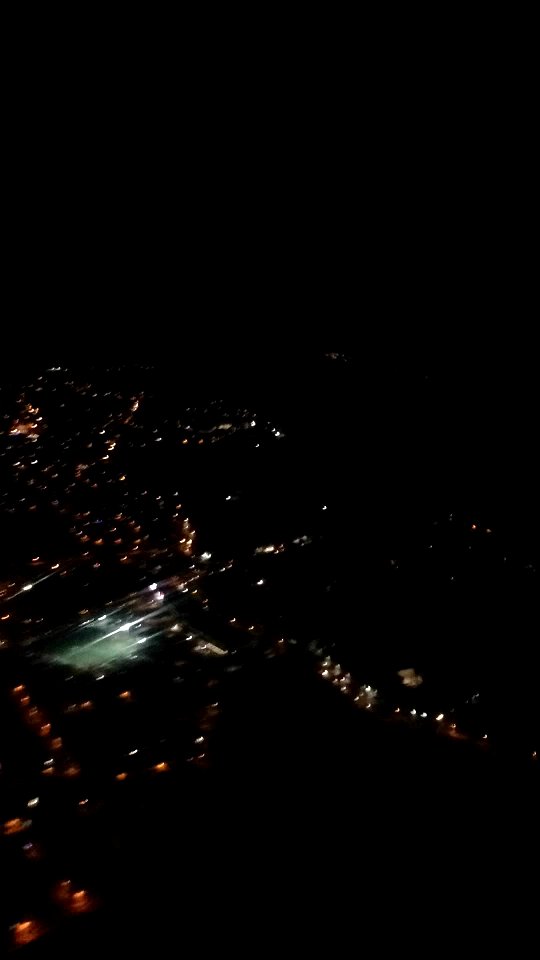 Plane journey time lapse