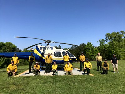 2021 USFWS Fire Employee Photo Contest Category: Aircraft photo