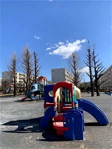 Kurumenishidanchi Park in Shimosato, Higashikurume-shi