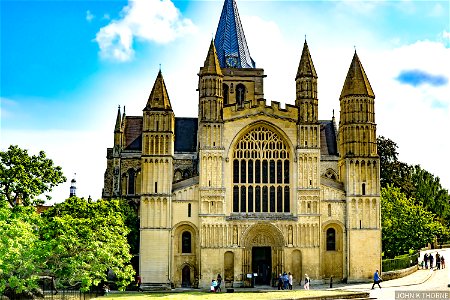 CATHEDRAL CHURCH OF CHRIST AND THE BLESSED VIRGIN MARY OF ROCHESTER (FORMERLY PRIORY OF ST ANDREW WAS INCLUDED) ROCHESTER CATHEDRAL