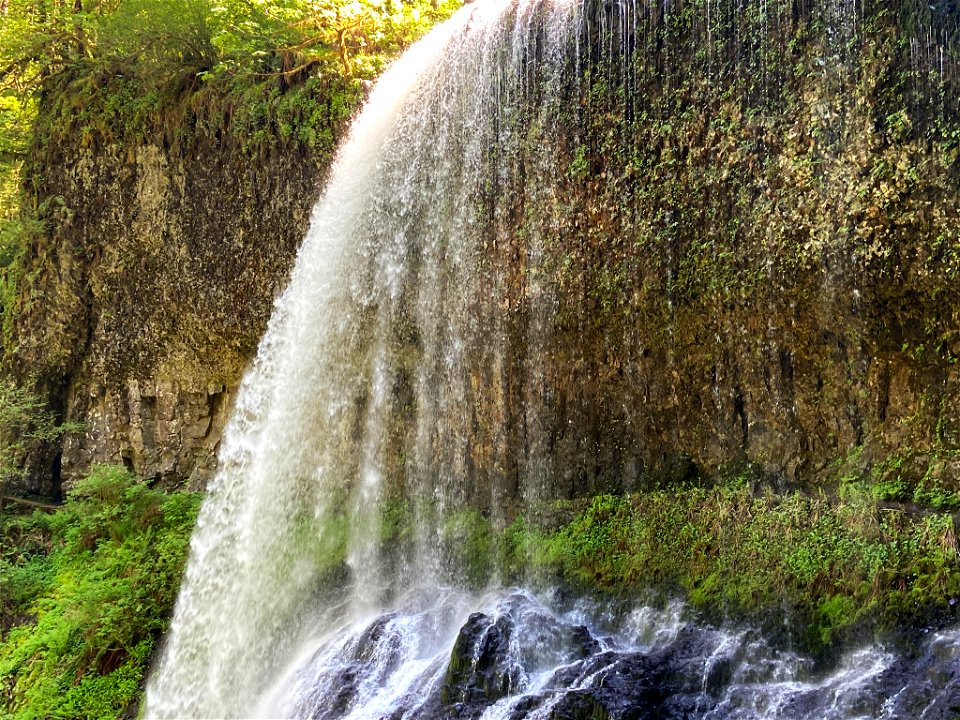 Middle North Falls and Trail of Ten Falls in OR