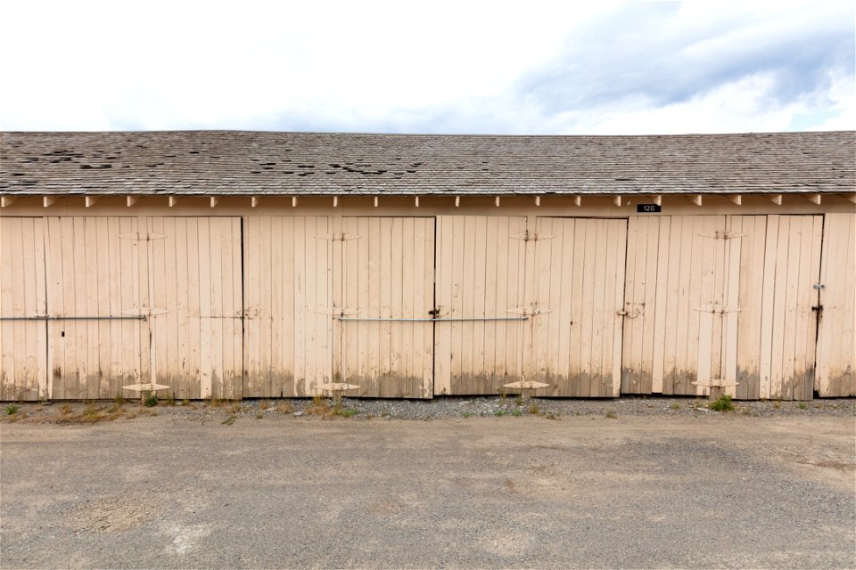 Fort Yellowstone storage space before painting