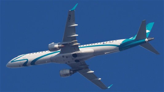 Embraer E195LR I-ADJR Air Dolomiti from Florence (6900 ft.)