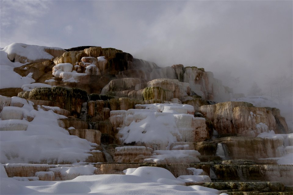 Pallete Spring under a coat of fresh snow (3) photo