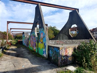 Charleroi graffiti Metro Urbex