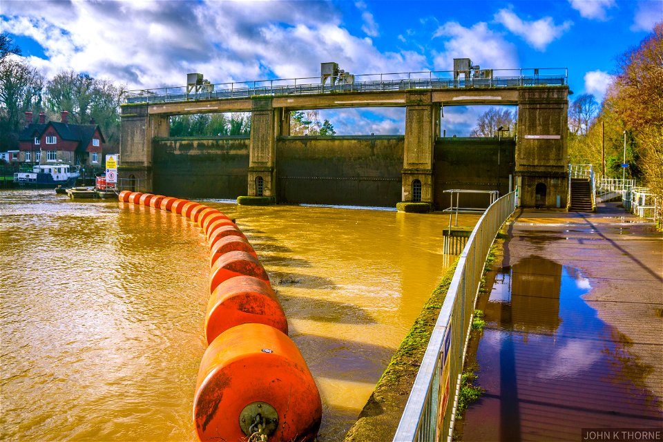 High River Levels Allington Sluices