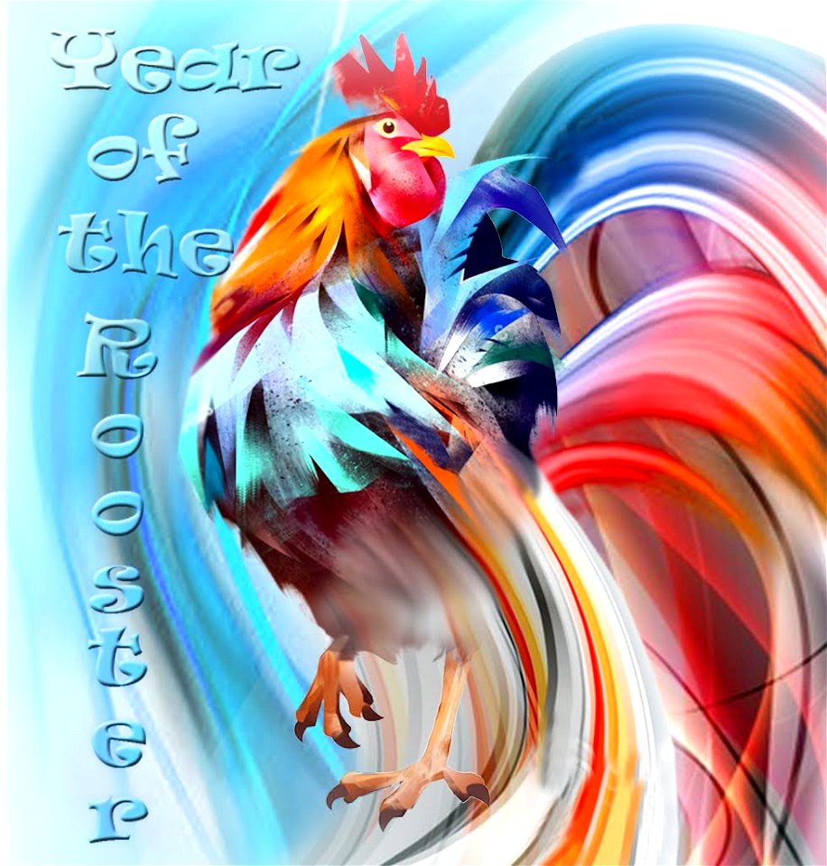 Year of the rooster photo
