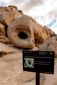 A Prehistoric Rock Art Site in Hidden Valley Campground photo