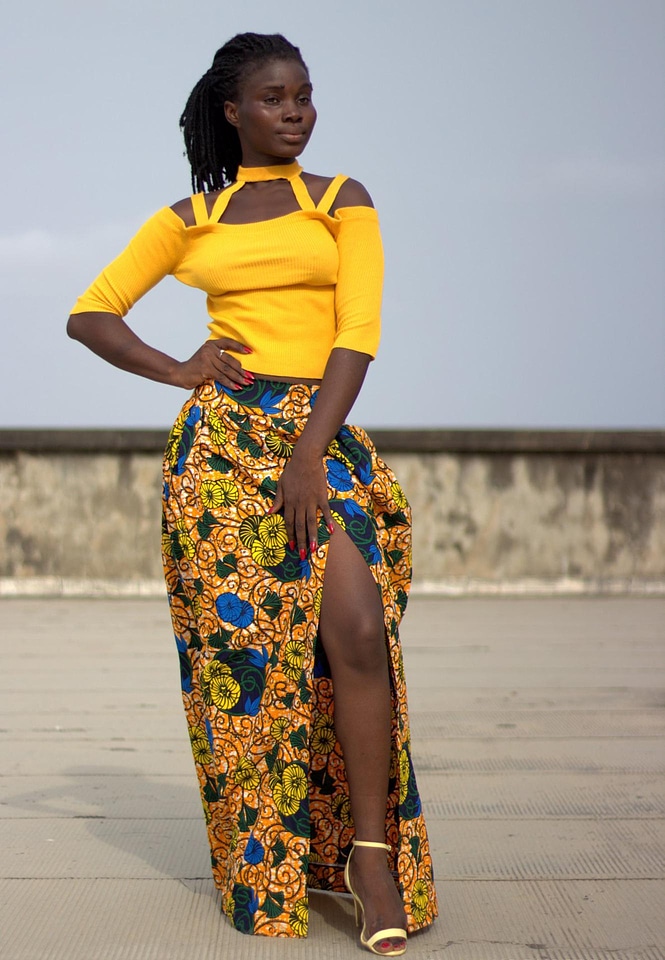 Woman people fashion show