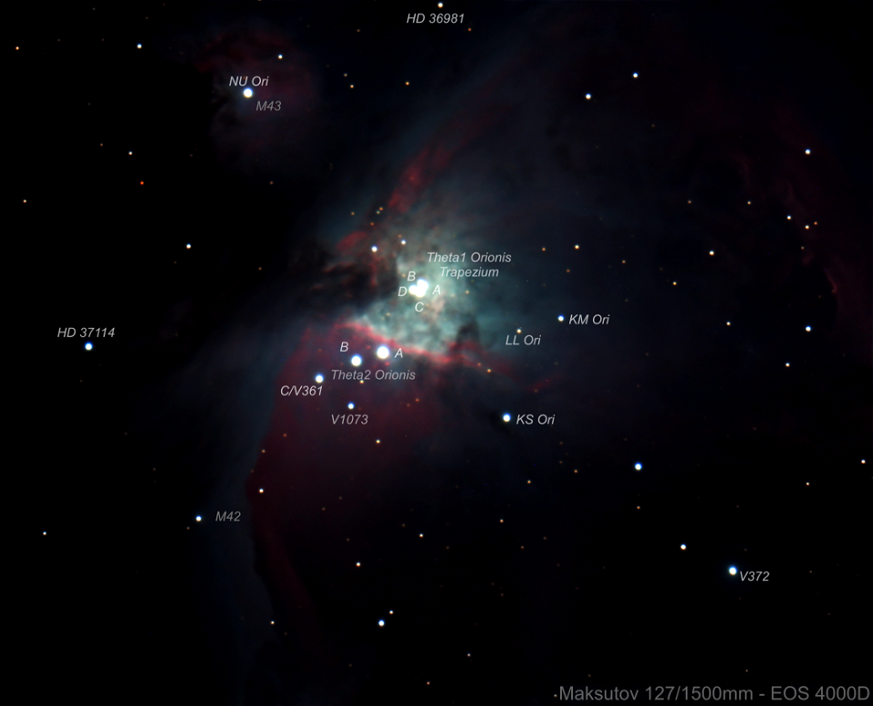 Inside the Orion Nebula