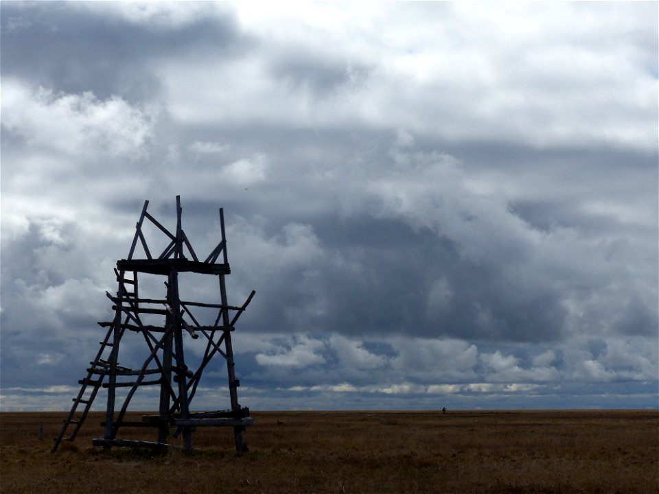 Tutakoke clouds and observation tower