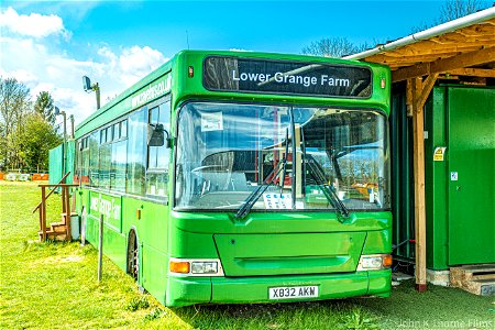 (33832 Stagecoach X832AKW) Now a cave bus on Lower Grange Scout Site.