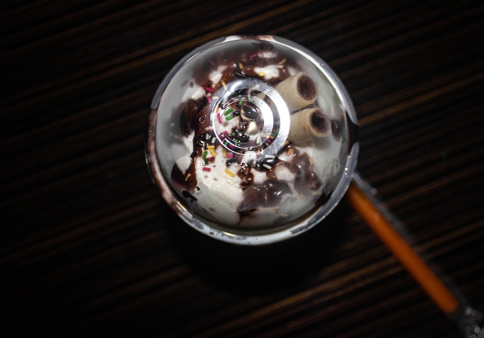 Food ice cream container