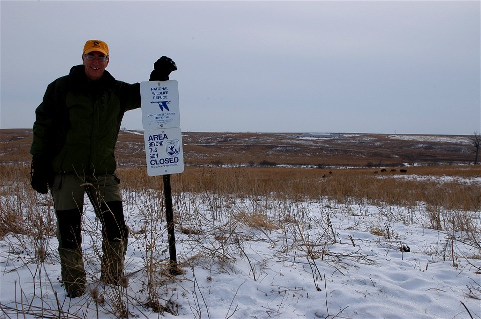 Regional Director Tom Melius at Neal Smith National Wildlife Refuge
