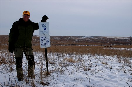 Regional Director Tom Melius at Neal Smith National Wildlife Refuge photo