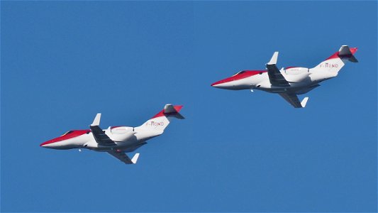 Honda HA-420 HondaJet F-HOND European Aero Training Institute Strasbourg (EATIS) from London (4100 ft.)