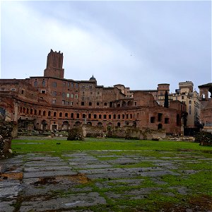 Trajans Market Roman Forum Rome Italy
