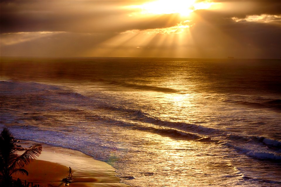 Sunrise off the Dolphin Coast