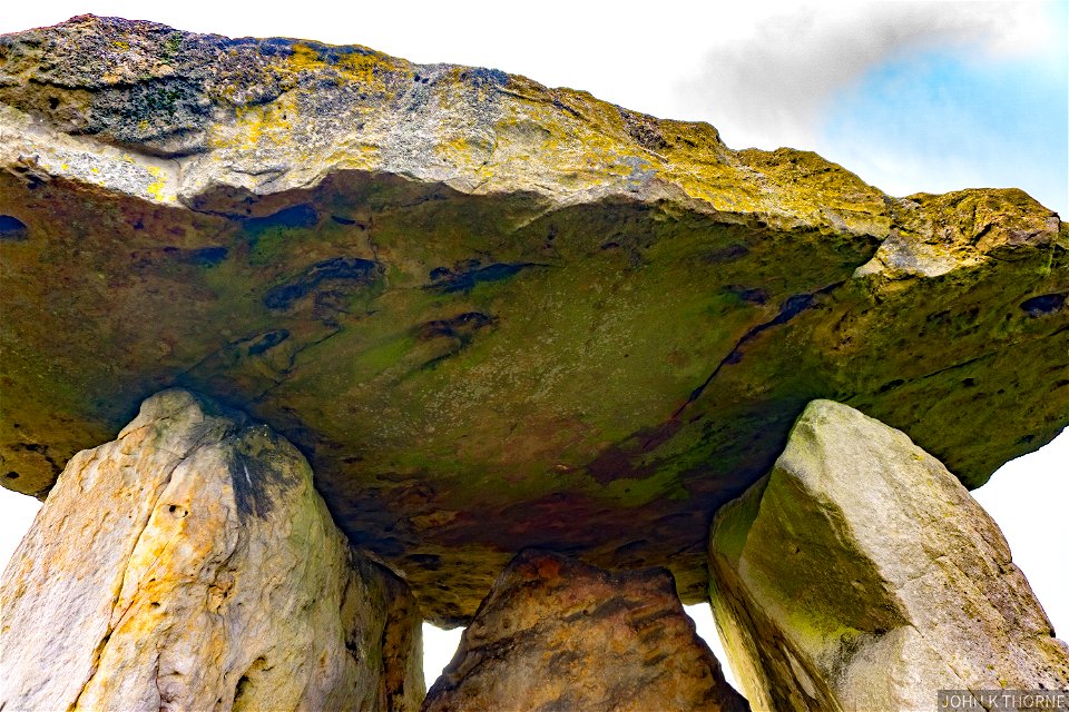 Kit's Coty House or Kit's Coty is a chambered long barrow near the village of Aylesford in the southeastern English county of Kent. Constructed circa 4000 BC