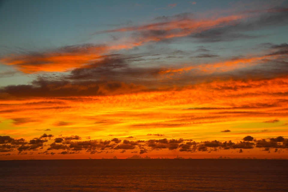 Sunset dawn evening
