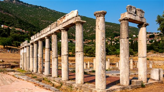 The Stoa of the Meatmarket / Messene photo